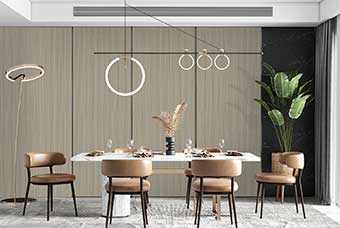 江门轻奢风格-餐厅