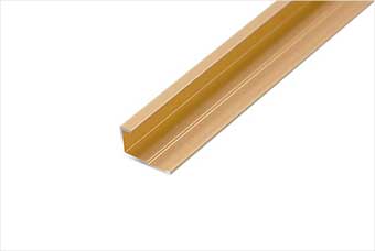 江门航空纤维墙咔铝合金边条（钛金氧化）