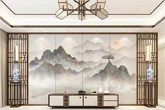 江门森佰汇航空纤维（山水画系列）