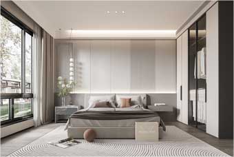 江门卧室空间案例